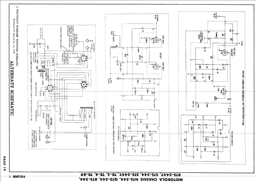 21K100BA Ch= RTS-544; Motorola Inc. ex (ID = 883673) Television