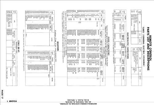 21K107B Ch= TS-553; Motorola Inc. ex (ID = 890407) Fernseh-E