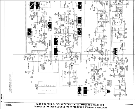 21K110W Ch= TS-552; Motorola Inc. ex (ID = 878728) Television