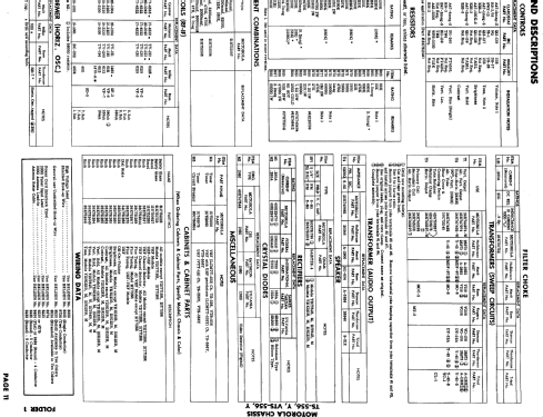 21K123B, M, 21T64B, M, W Ch= TS-556; Motorola Inc. ex (ID = 633938) Television