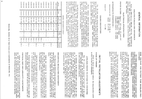 21K132W Ch= TS-558; Motorola Inc. ex (ID = 1485355) Televisore