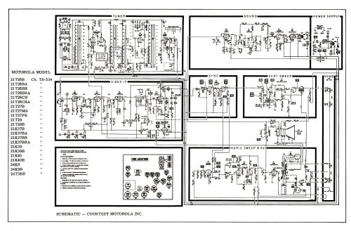 21K37BRA Ch= TS-534; Motorola Inc. ex (ID = 2703769) Television