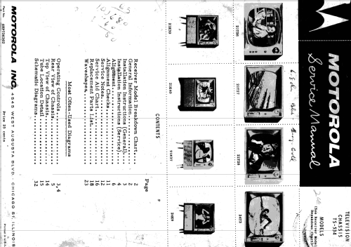 21K39B Ch= TS-534A; Motorola Inc. ex (ID = 1427609) Television