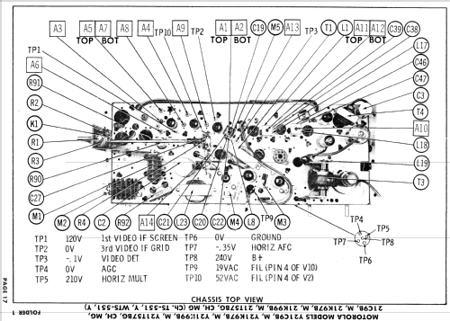 21K99B Ch= TS-551; Motorola Inc. ex (ID = 876466) Fernseh-E