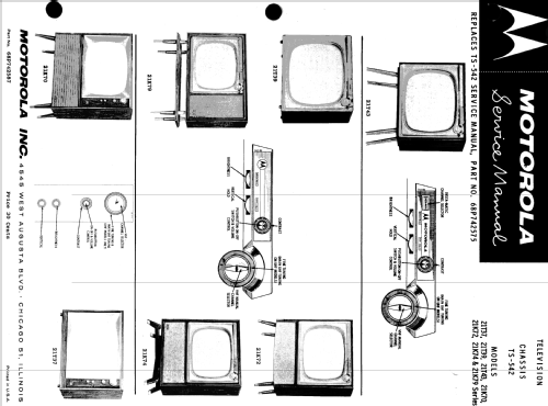 21T37B Ch= TS-542; Motorola Inc. ex (ID = 1414300) Television