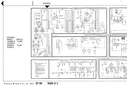 21T37B Ch= TS-542; Motorola Inc. ex (ID = 2417140) Television