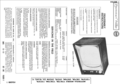 21T37B Ch= TS-542; Motorola Inc. ex (ID = 2488351) Television