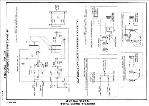 21T40MG Ch= TS-544; Motorola Inc. ex (ID = 2560493) Television