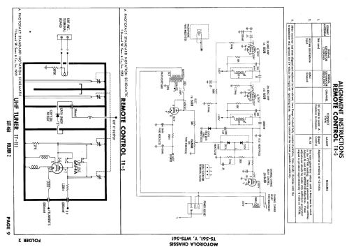 21T66BZ Ch= TS-561; Motorola Inc. ex (ID = 616334) Television