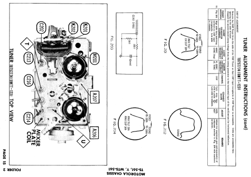 21T66BZ Ch= TS-561; Motorola Inc. ex (ID = 616343) Television