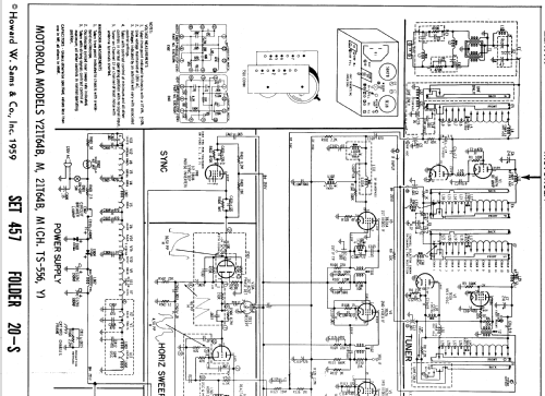 21T71BR, Y21T71BR Ch= VTS-556, VTS-556Y; Motorola Inc. ex (ID = 616723) Television