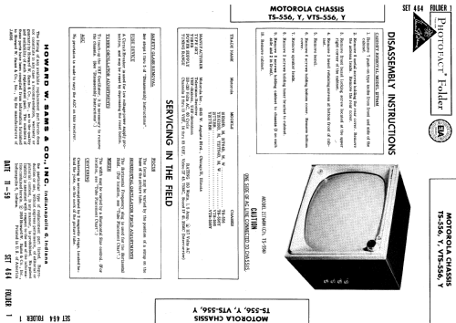 21T71BR, Y21T71BR Ch= VTS-556, VTS-556Y; Motorola Inc. ex (ID = 634079) Television