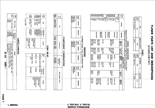 21T71BR, Y21T71BR Ch= VTS-556, VTS-556Y; Motorola Inc. ex (ID = 634086) Television