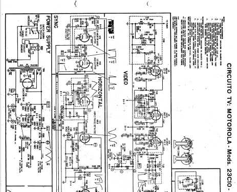 23C10 ; Motorola Inc. ex (ID = 1579127) Television