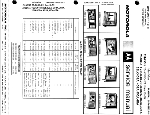 23CK303AD Ch= TS-908Y; Motorola Inc. ex (ID = 1644717) Television