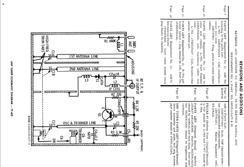 23LK408AW Ch= STS-908Y HS-1241 HS-1259; Motorola Inc. ex (ID = 1647273) TV Radio