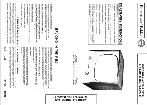 24T2 TS-609; Motorola Inc. ex (ID = 2692782) Television