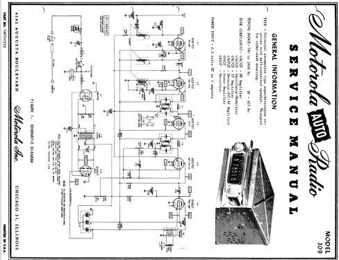 309 ; Motorola Inc. ex (ID = 1080244) Car Radio