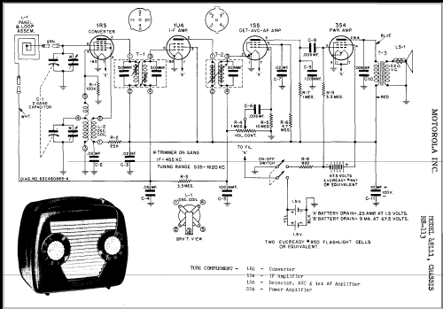 48L11 Ch= HS-113; Motorola Inc. ex (ID = 347638) Radio