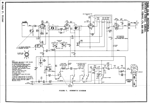 52B10 'Escort' Ch= HS-305; Motorola Inc. ex (ID = 1690525) Radio