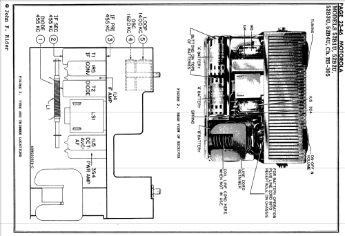 52B10 'Escort' Ch= HS-305; Motorola Inc. ex (ID = 1690527) Radio