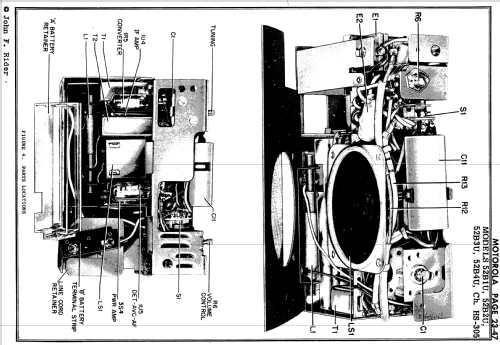 52B10 'Escort' Ch= HS-305; Motorola Inc. ex (ID = 1690529) Radio