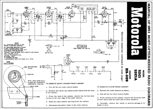 52C1 Ch= HS-309; Motorola Inc. ex (ID = 163359) Radio