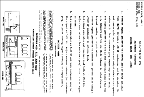 52-D Three Power; Motorola Inc. ex (ID = 498996) Radio