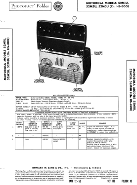 52M2U Ch= HS-300; Motorola Inc. ex (ID = 3123747) Radio