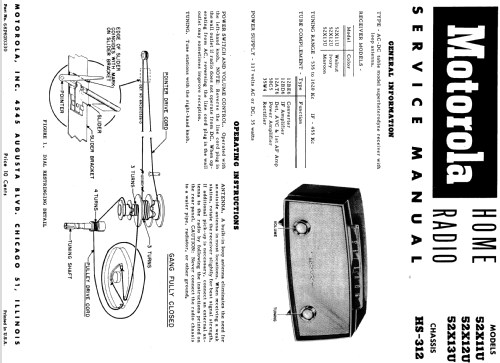 52X11U Ch= HS-312; Motorola Inc. ex (ID = 1069961) Radio