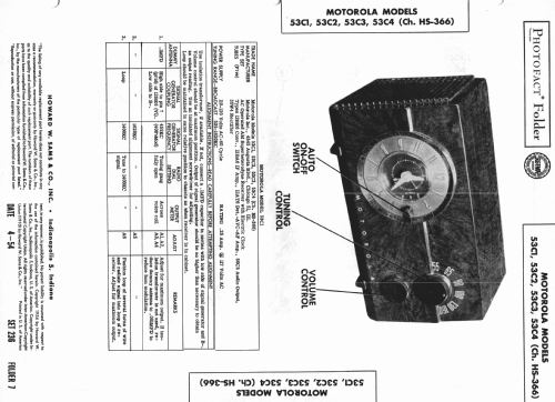 53C1 Ch= HS-366; Motorola Inc. ex (ID = 981735) Radio