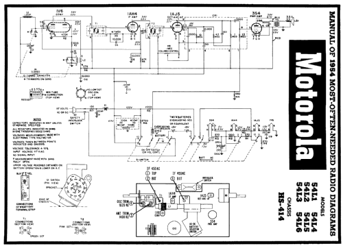 54L4 Ch= HS-414; Motorola Inc. ex (ID = 178394) Radio