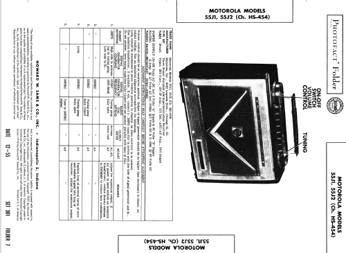 55J2 Ch=HS-454; Motorola Inc. ex (ID = 2687121) Radio