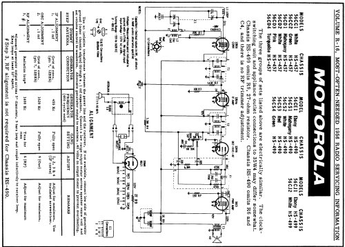 56CE1-A Ch= HS-490; Motorola Inc. ex (ID = 1782812) Radio