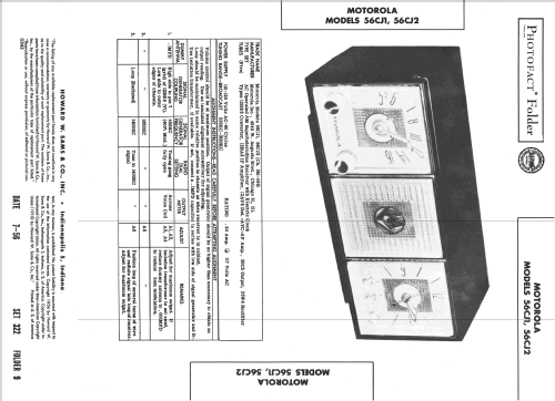 56CJ1 Ch=HS-499; Motorola Inc. ex (ID = 2293538) Radio