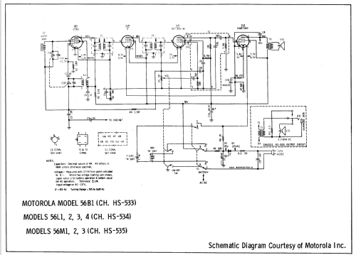 56L4 Ch= HS-534; Motorola Inc. ex (ID = 597723) Radio