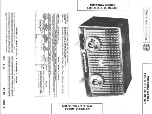 56R3 Ch= HS-487; Motorola Inc. ex (ID = 2263137) Radio