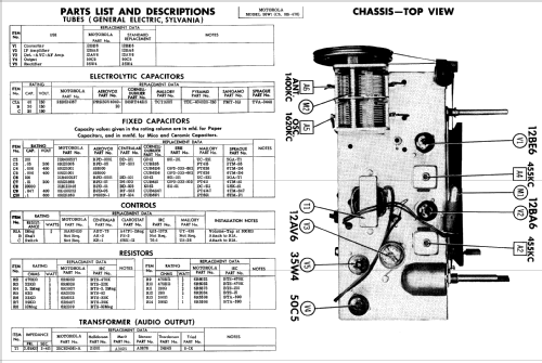 56W1 Ch=HS-476; Motorola Inc. ex (ID = 516247) Radio