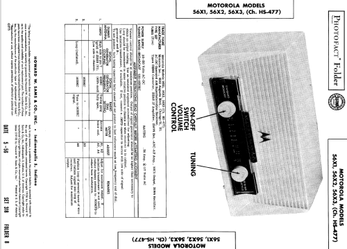 56X2 Ch=HS-477; Motorola Inc. ex (ID = 516239) Radio