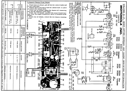 57CD1 Ch= HS-528; Motorola Inc. ex (ID = 131105) Radio