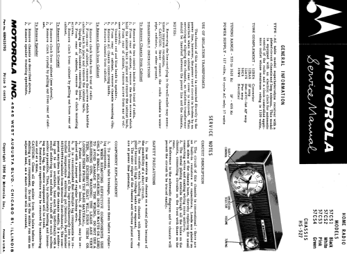 57CS1 Ch= HS-527; Motorola Inc. ex (ID = 1071194) Radio