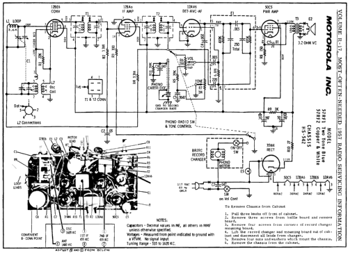 57RF2 Ch= HS-542; Motorola Inc. ex (ID = 131217) Radio