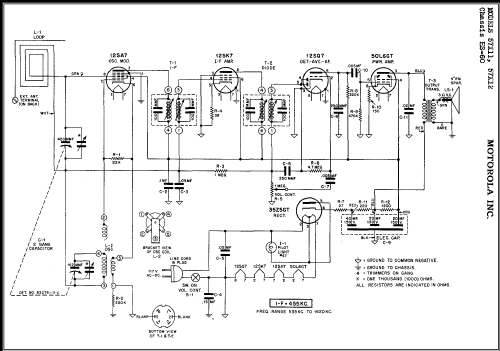 57X12 Pyramid Ch= HS-60; Motorola Inc. ex (ID = 395092) Radio