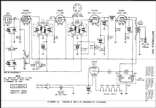 58R11 Ch= HS-116; Motorola Inc. ex (ID = 294237) Radio