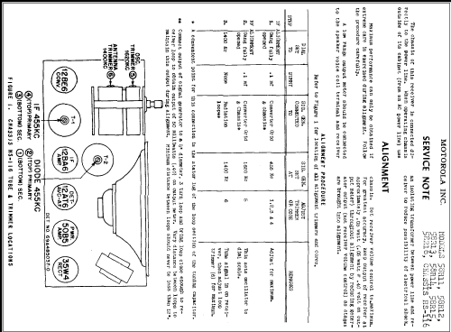 58R11 Ch= HS-116; Motorola Inc. ex (ID = 294238) Radio