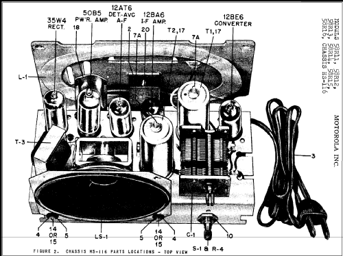 58R11 Ch= HS-116; Motorola Inc. ex (ID = 294240) Radio