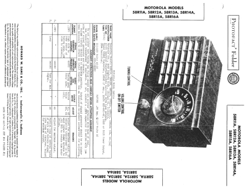 58R11A Ch= HS-184; Motorola Inc. ex (ID = 1362724) Radio