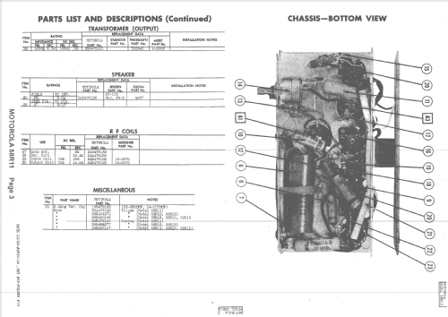 58R14 Ch= HS-116; Motorola Inc. ex (ID = 1422950) Radio