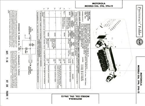 596 ; Motorola Inc. ex (ID = 1966184) Car Radio