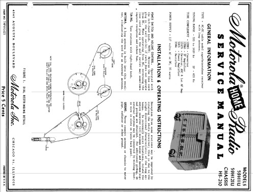 59H12IU HS-210; Motorola Inc. ex (ID = 1075883) Radio